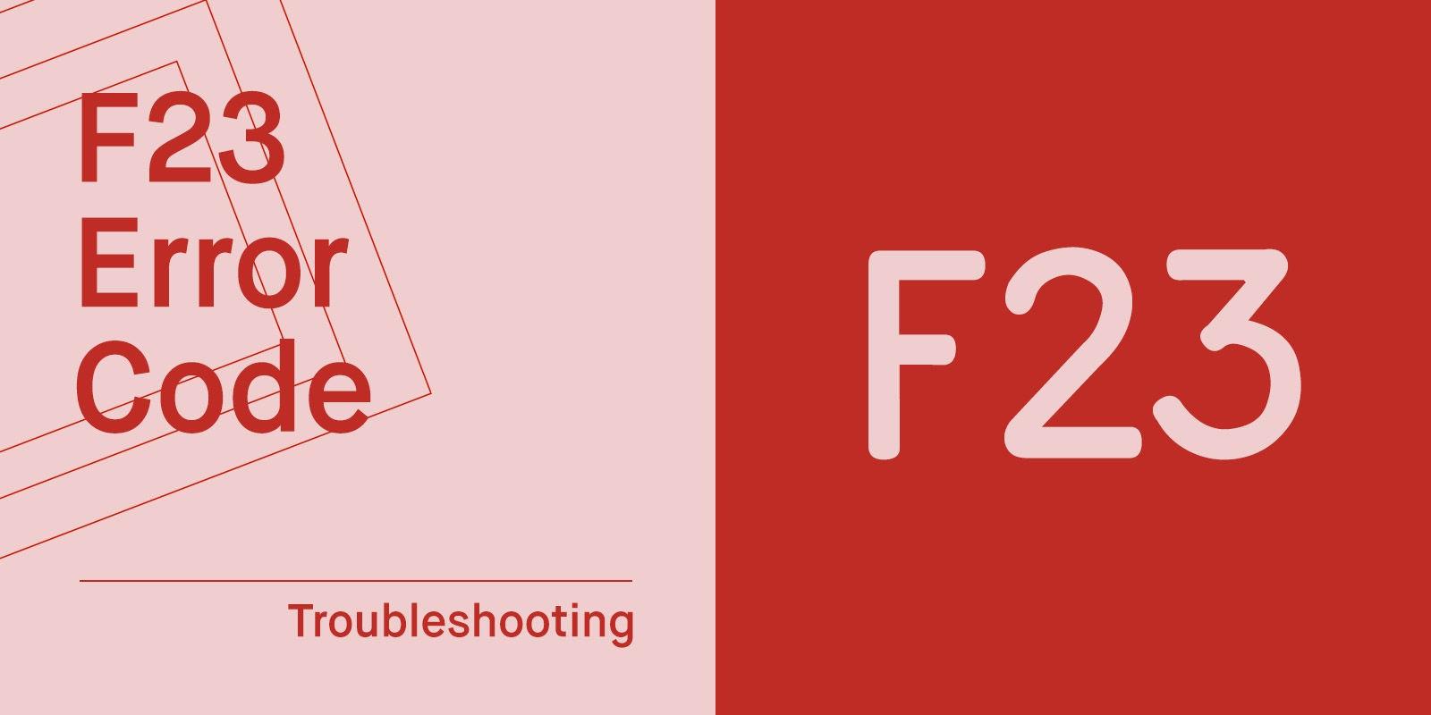 Vaillant F23 Fault Code: Common Causes & Fixes 