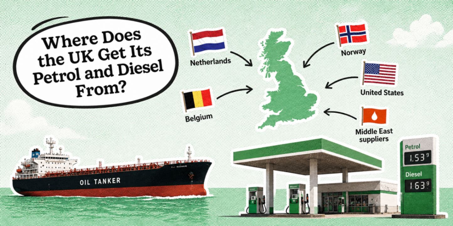Where Does the UK Get Its Petrol and Diesel From?