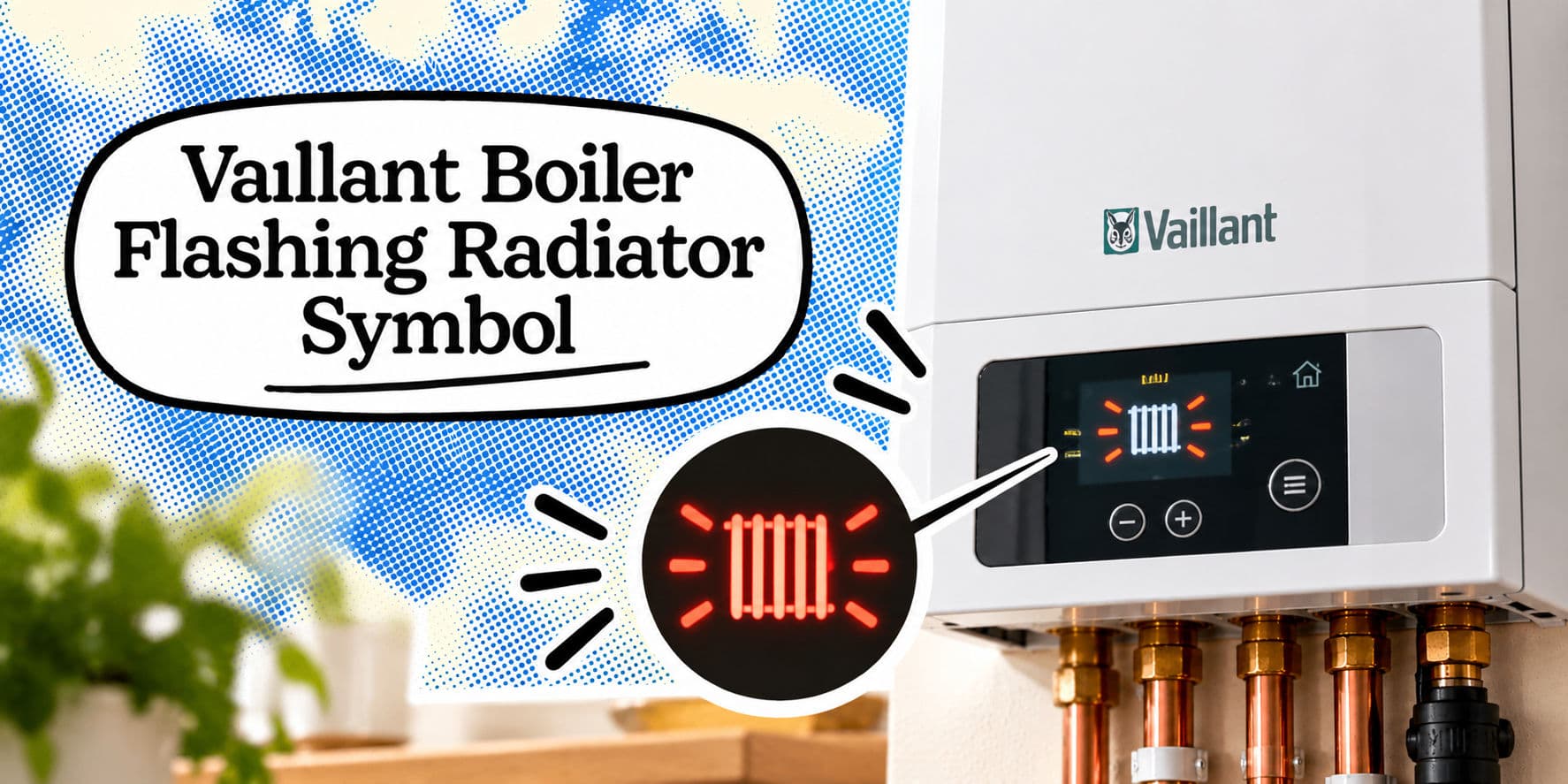 Vaillant Boiler Flashing Radiator Light/Symbol - Engineer Advice