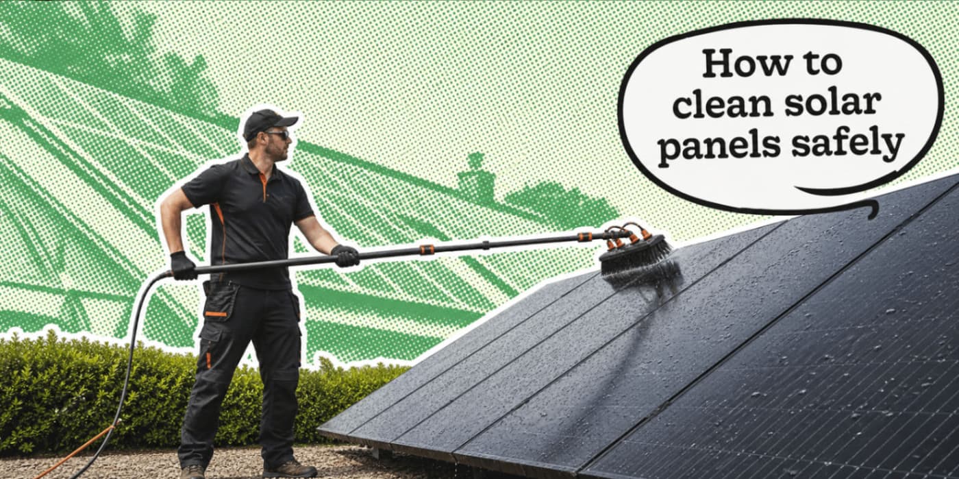 How to Clean Solar Panels: UK Guide 2026