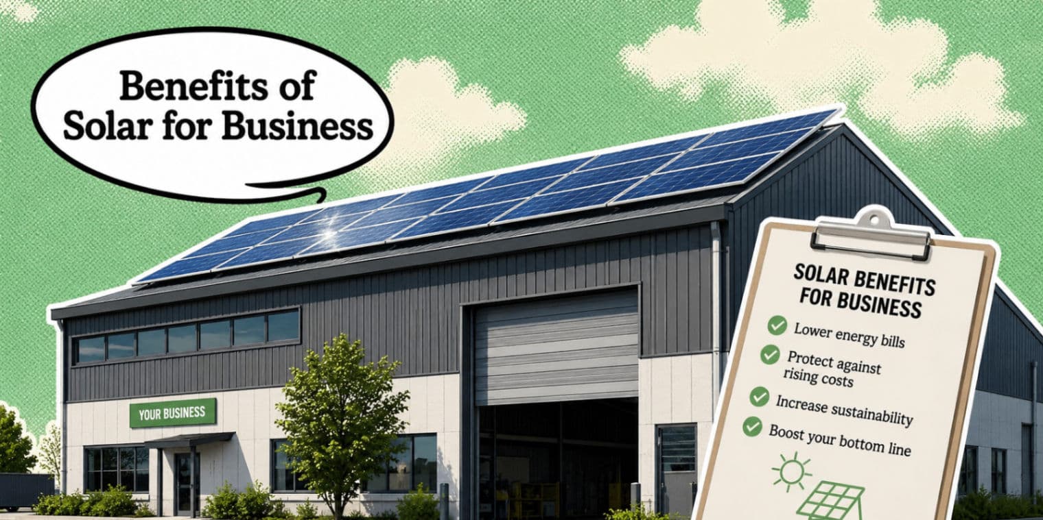 Benefits of Solar Panels for Business in the UK