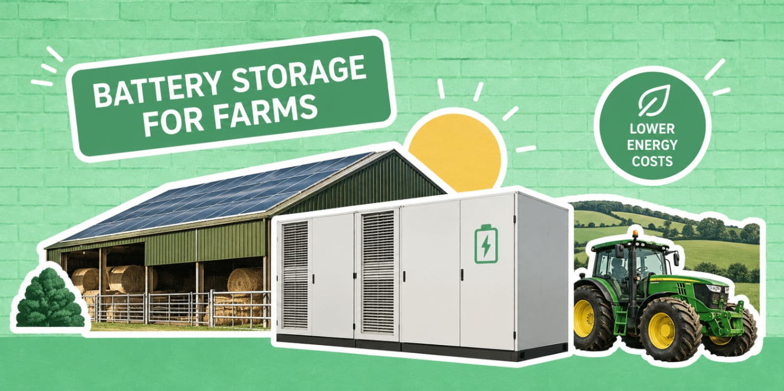 Battery Storage for Farms: A Guide for UK Agricultural Businesses
