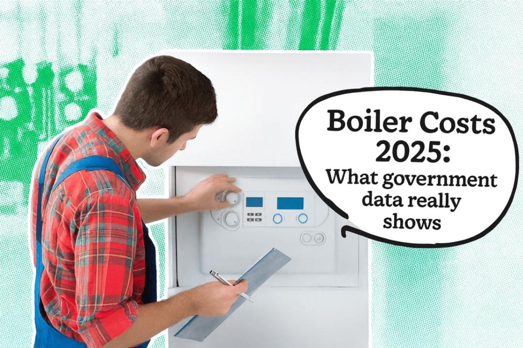 New Boiler & Heating Costs 2025: What Government Data Really Shows