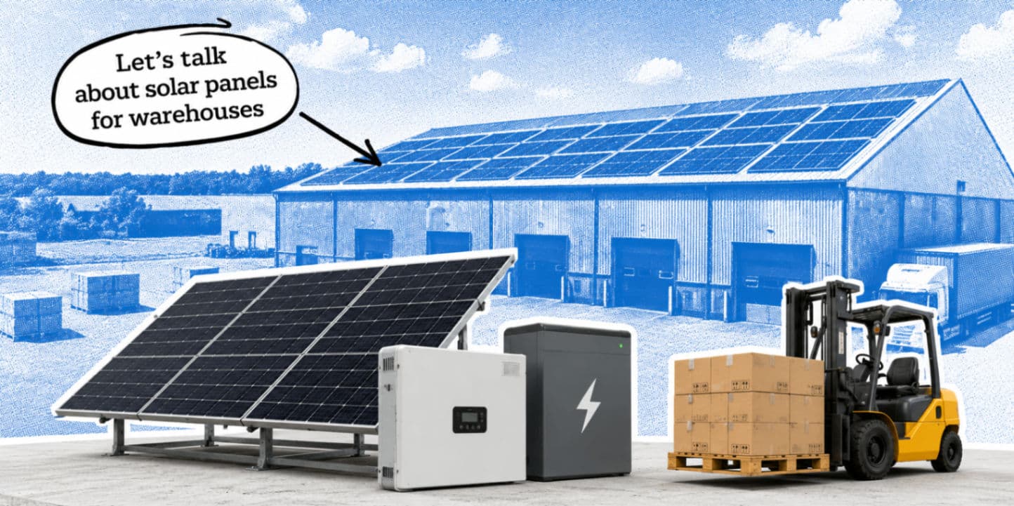 Solar Panels for Warehouses & Distribution Centres