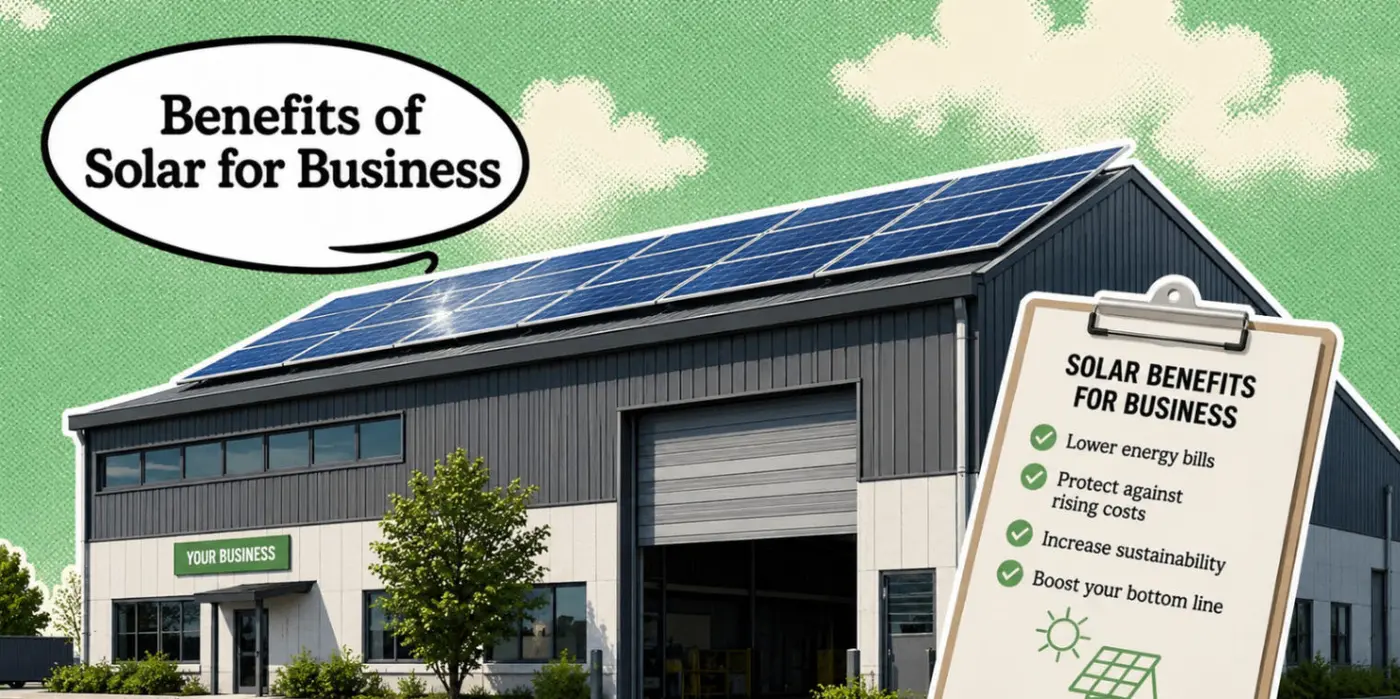 Benefits of Solar Panels for Business in the UK