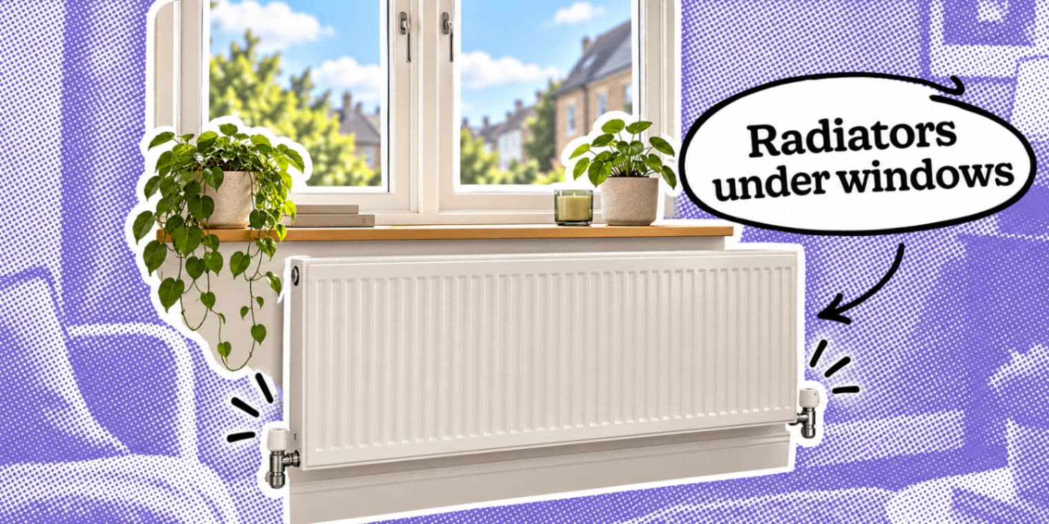 Why Are Radiators Under Windows & Does it Waste Heat?