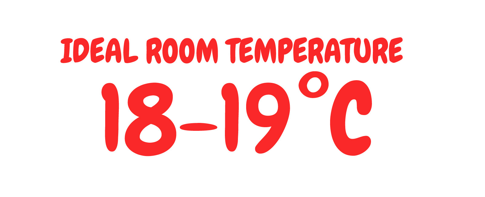 ideal living room temperature uk